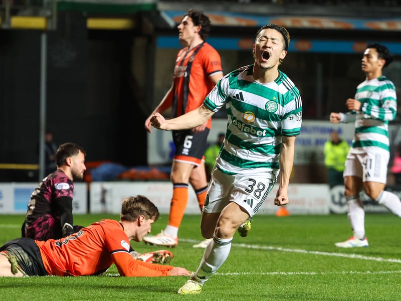 The Japanese forward has certainly not hit the heights of last season, but remains one of Celtic's key men, and the club will hope to keep him despite rumours of a move away in January.