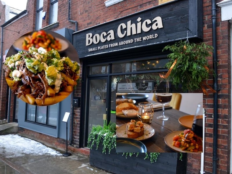 Boca Chica is another new addition to Sea Road , which opened on New Year's Day. The bistro is aimed at social dining with most small plate dishes designed to be shared, including gambas pil pil, tacos and loaded fries. They are also open for breakfasts and brunches.
