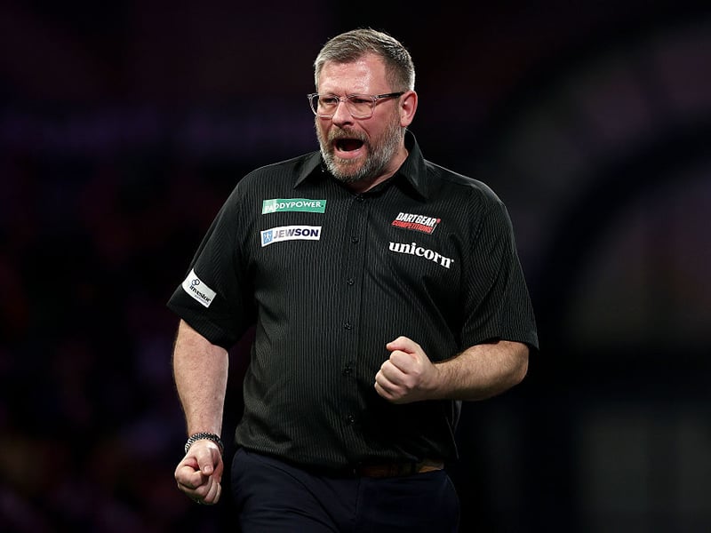 Completing the top five richest darts players in history is England's James Wade. The former world number two has won around £5 million from 40 senior PDC titles, including 11 majors. He's never won a World Championship, despite reaching the semi-finals on four occasions.