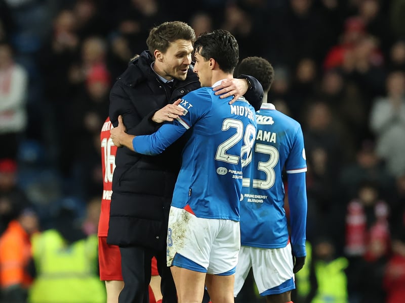 The North Macedonian has been forced to settle for a place on the bench in recent weeks, so could be handed a starting spot when Annan come to Ibrox, with a focus on getting minutes into the legs.