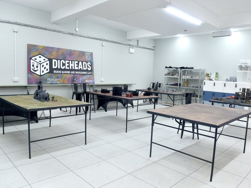David Straw opened Diceheads in Coates Road, Gosport, last month. The new gaming cafe has a library of over 300 board games and multiple tables for Warhammer. 

Picture: Sarah Standing (020126-3869)