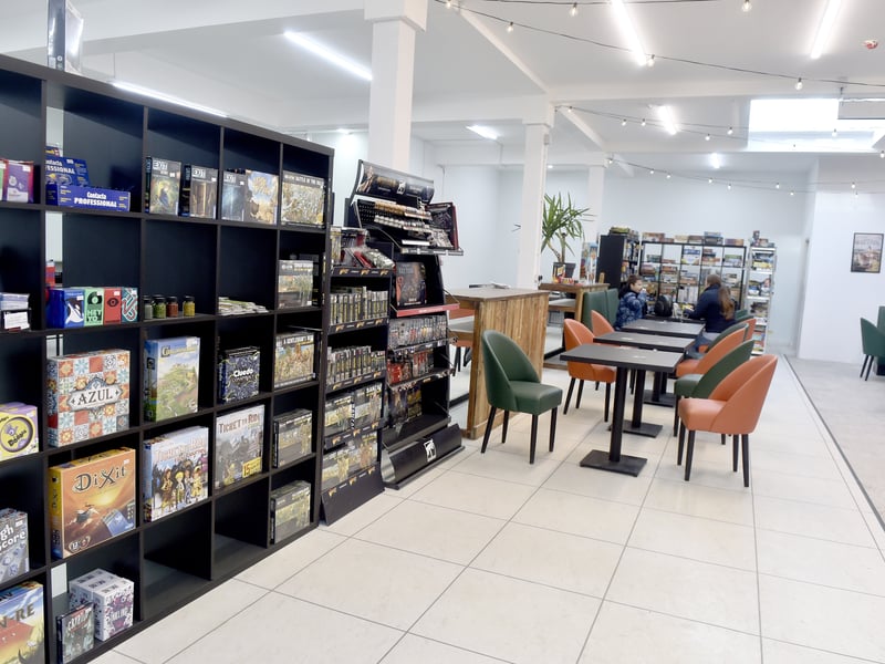 David Straw opened Diceheads in Coates Road, Gosport, last month. The new gaming cafe has a library of over 300 board games and multiple tables for Warhammer. 

Picture: Sarah Standing (020126-3869)