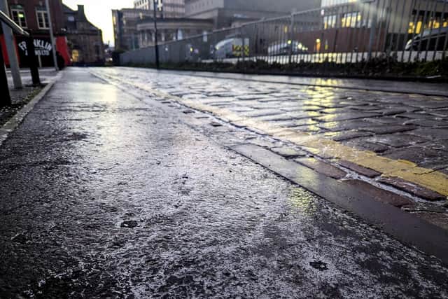 The council are trialling new, smaller gritters to help deal with ice on city centre pavements.