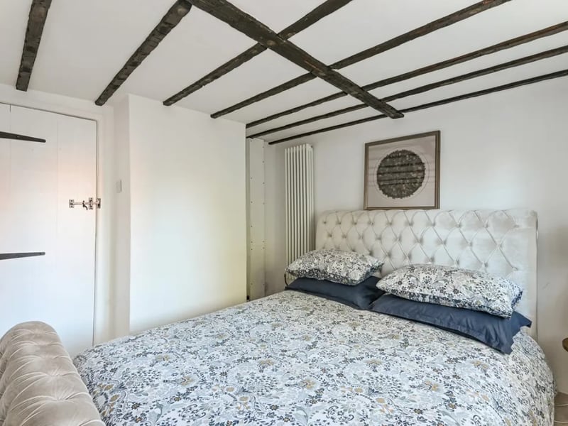 Inside this "charming" one bedroom property which has been described as an idea Air BnB home.