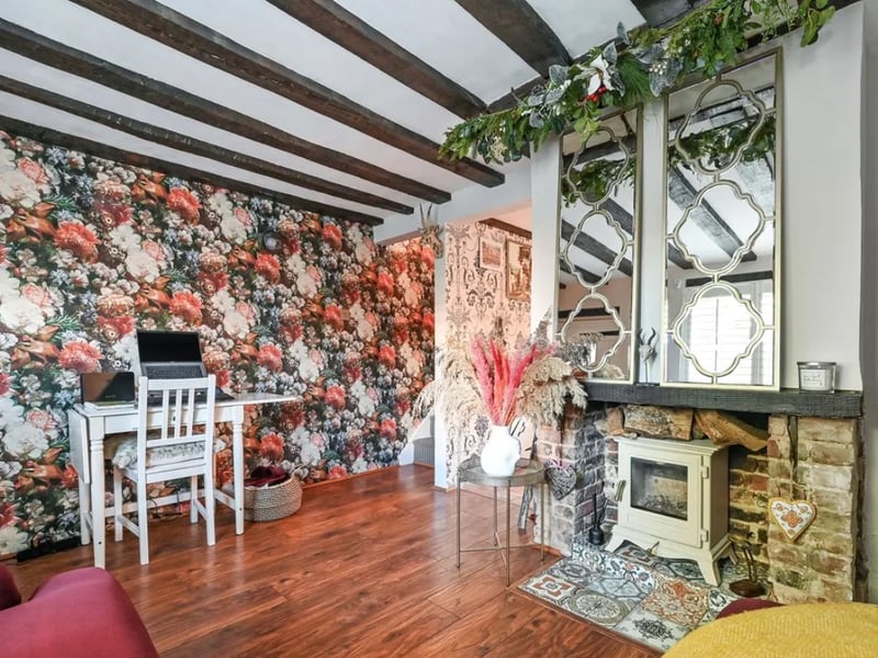 Inside this "charming" one bedroom property which has been described as an idea Air BnB home.