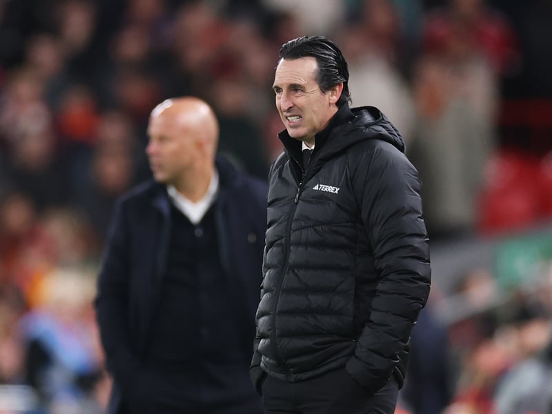 Grok3: "A surprise at 43 points, Unai Emery's tactical nous has delivered a balanced attack and solid home record. Their +9 goal difference and momentum suggest a Champions League finish, outperforming expectations in supercomputer models despite limited squad depth."