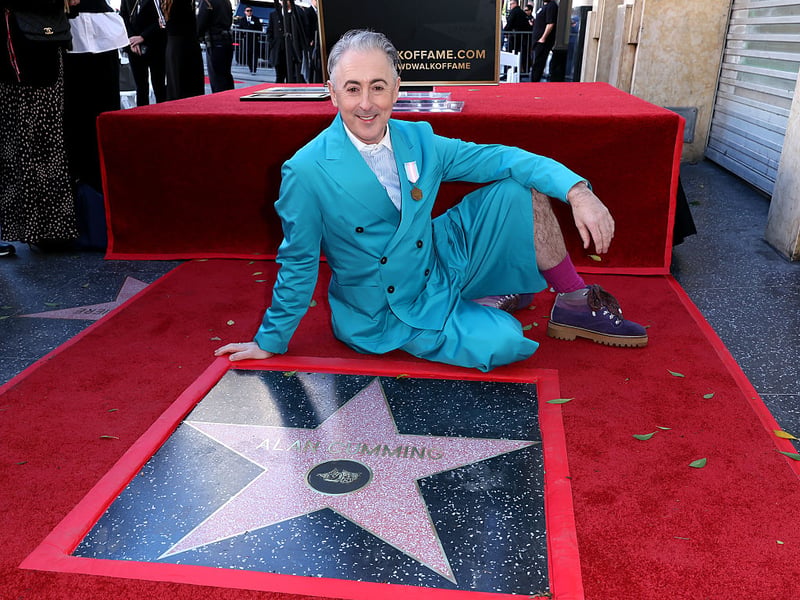 Alan Cumming is honored with a star on the Hollywood Walk of Fame