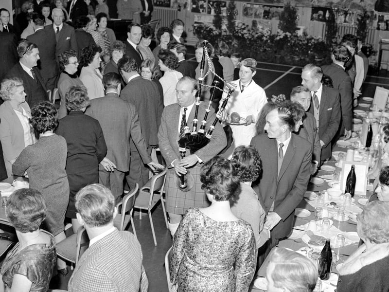 Perhaps not one for inside the home - unless you have some bagpipes lying around, in which case, go for it. But if you attend a large Burns Supper, more often than not, the haggis will be paraded into the room accompanied by a bagpiper, to show it respect. It's fun and rather moving, and a big part of the evening. 