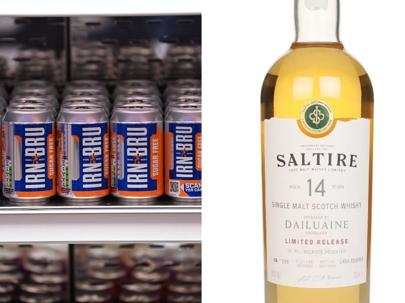 Something that Scotland does really well - a proper nice drink. Whether you drink alcohol and can treat yourself to a world class whisky, or you avoid alcohol and can enjoy a crisp, cold can of Irn Bru - its a good night to be celebrating Burns and Scotland. 