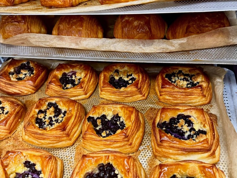 Wild Hearth specialises in wood-fired sourdough bread and sourdough pastries.