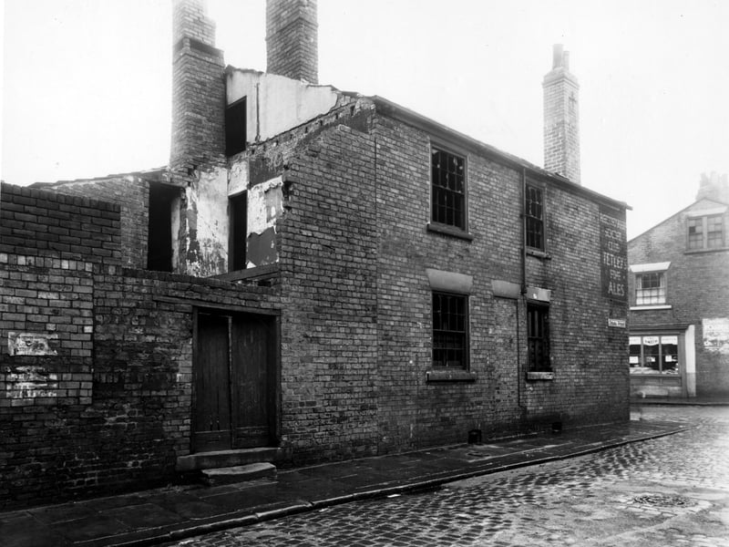 The photo from November 1949 shows the east side of number 19 Meynell Street which forms part of Chelsea Street.