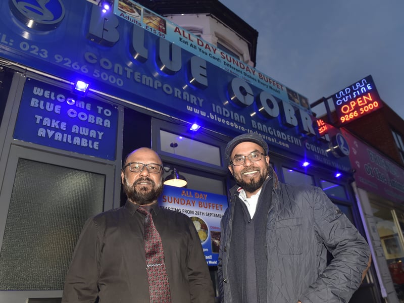 Blue Cobra co-owners (l-r) Ashid Ali and Zilu Miah.