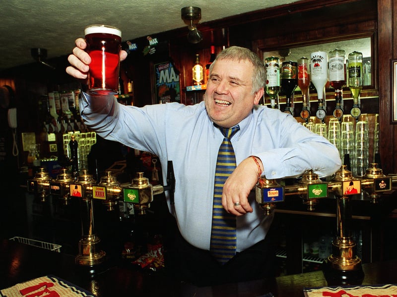 Martin Goulding of The Original Oak was celebrating after being named Barman of the Year.