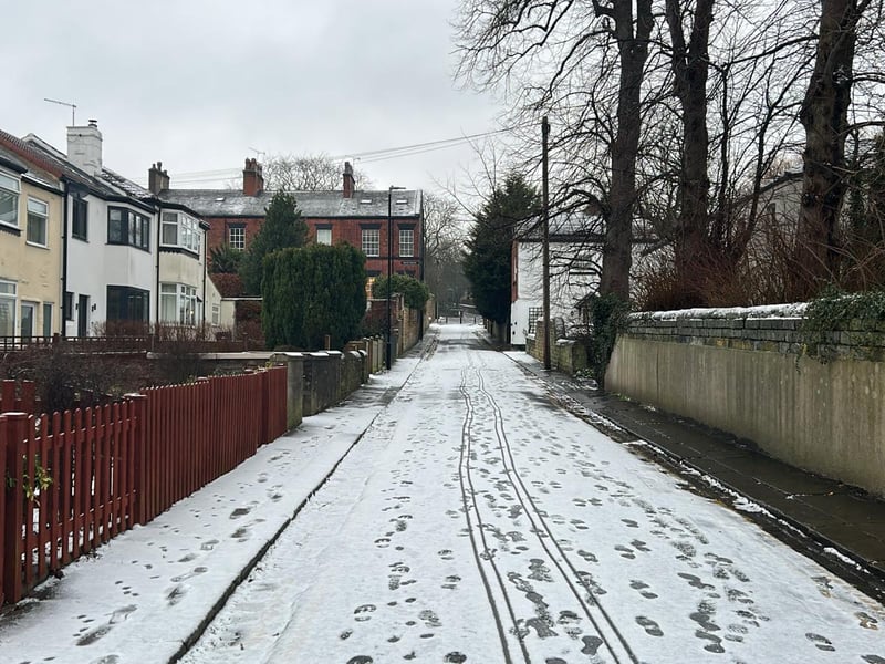 A snowy start for residents in Chapel Allerton.