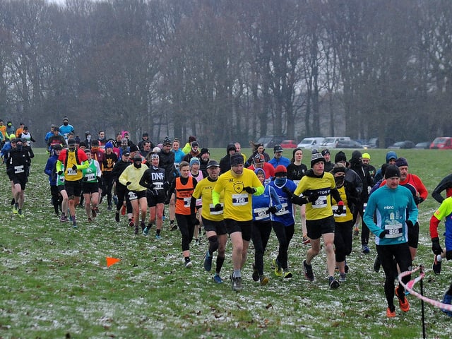 Over 1000 runners braved the icy temperatures this morning for the St Theresa's Athletic Club tenth instalment of the Temple Newsam Ten. 
