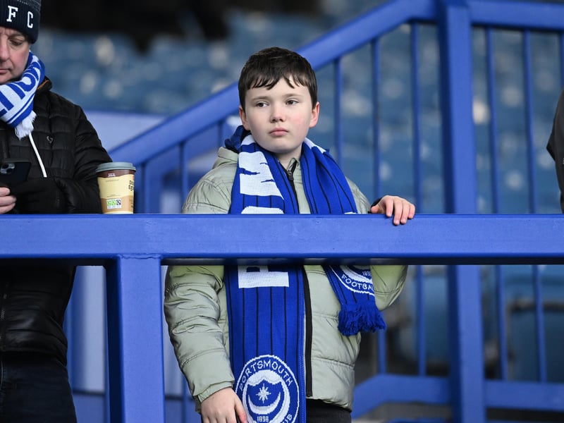 Fratton Park was a sell out as 20,611 supporters were in attendance for Pompey’s FA Cup clash against Arsenal on Sunday.