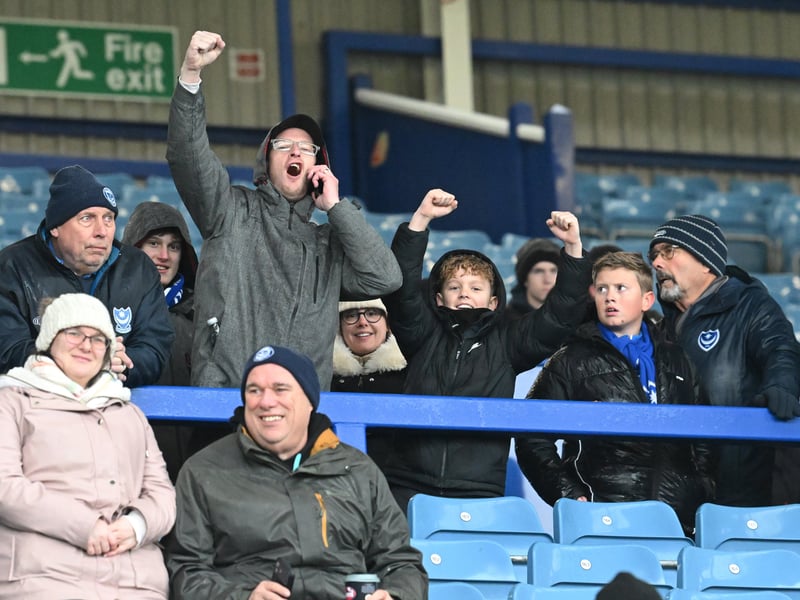 Fratton Park was a sell out as 20,611 supporters were in attendance for Pompey’s FA Cup clash against Arsenal on Sunday.