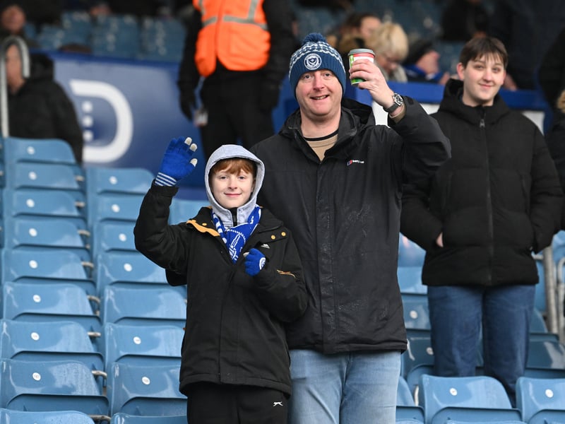 Fratton Park was a sell out as 20,611 supporters were in attendance for Pompey’s FA Cup clash against Arsenal on Sunday.
