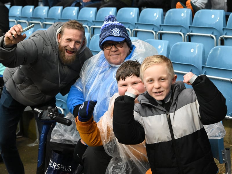 Fratton Park was a sell out as 20,611 supporters were in attendance for Pompey’s FA Cup clash against Arsenal on Sunday.