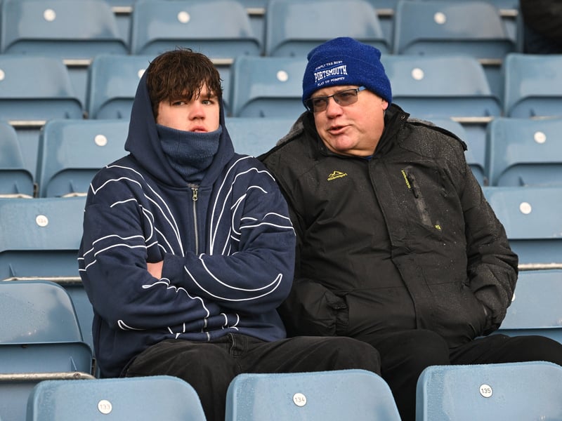 Fratton Park was a sell out as 20,611 supporters were in attendance for Pompey’s FA Cup clash against Arsenal on Sunday.