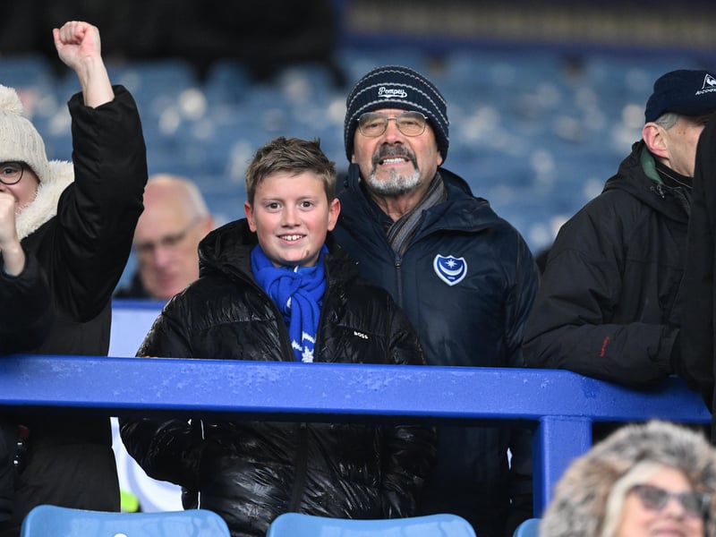 Fratton Park was a sell out as 20,611 supporters were in attendance for Pompey’s FA Cup clash against Arsenal on Sunday.