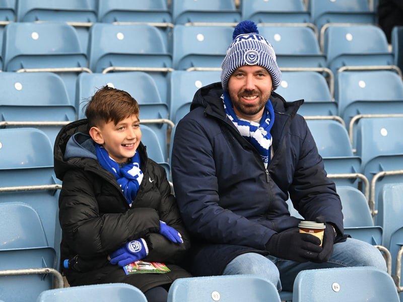 Fratton Park was a sell out as 20,611 supporters were in attendance for Pompey’s FA Cup clash against Arsenal on Sunday.