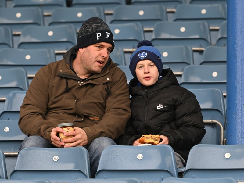 Fratton Park was a sell out as 20,611 supporters were in attendance for Pompey’s FA Cup clash against Arsenal on Sunday.