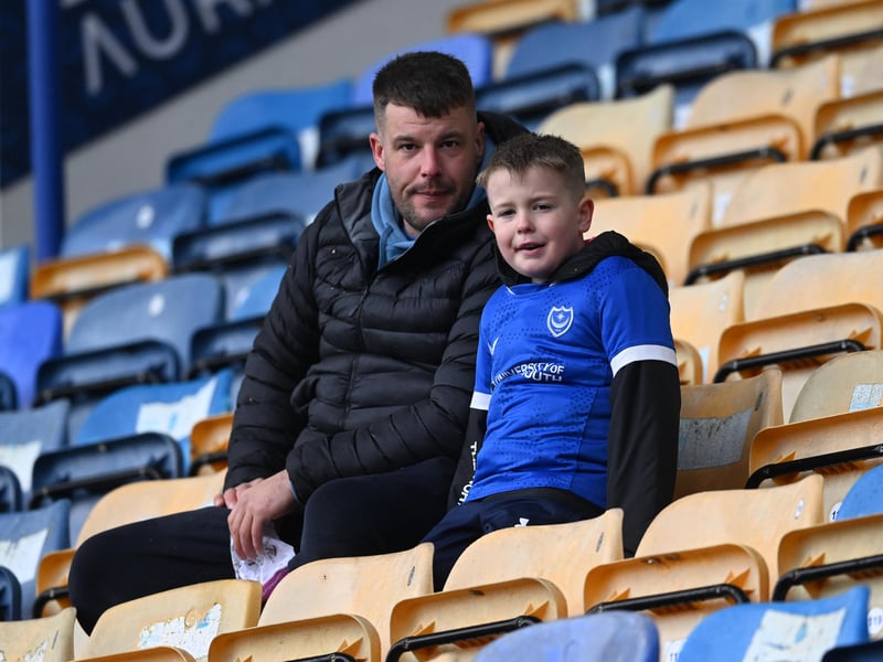 Fratton Park was a sell out as 20,611 supporters were in attendance for Pompey’s FA Cup clash against Arsenal on Sunday.