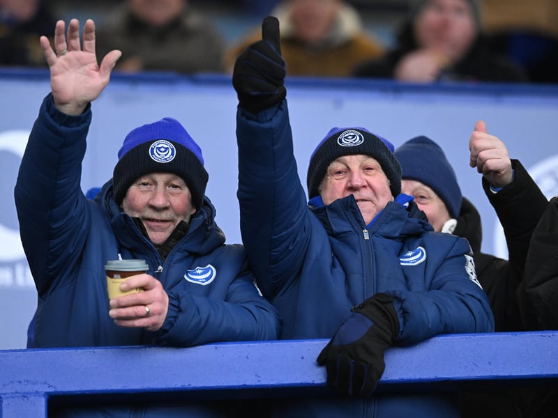 Fratton Park was a sell out as 20,611 supporters were in attendance for Pompey’s FA Cup clash against Arsenal on Sunday.
