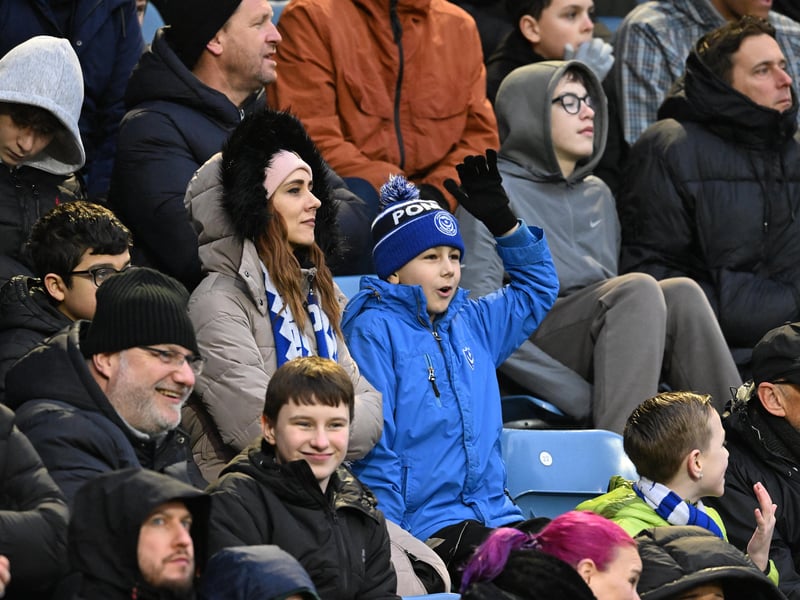Fratton Park was a sell out as 20,611 supporters were in attendance for Pompey’s FA Cup clash against Arsenal on Sunday.