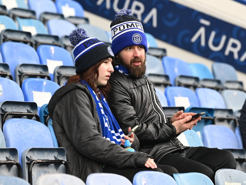 Fratton Park was a sell out as 20,611 supporters were in attendance for Pompey’s FA Cup clash against Arsenal on Sunday.
