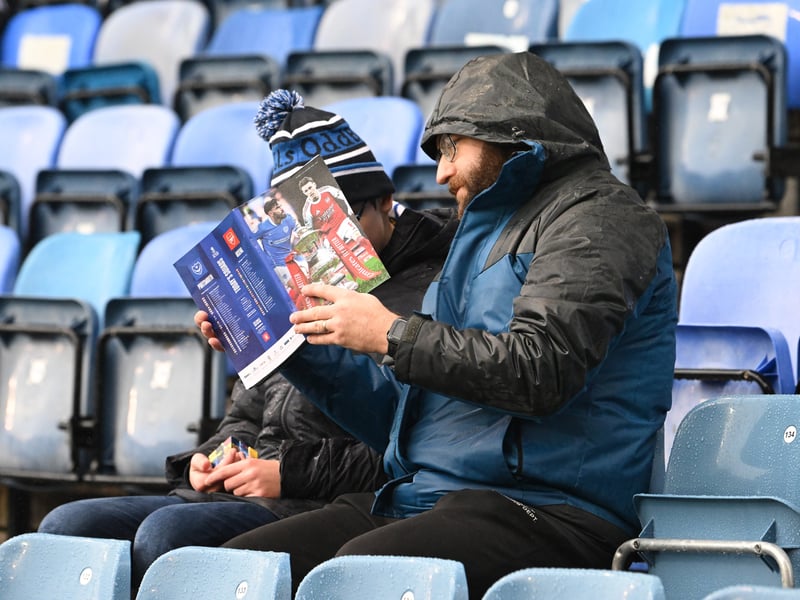 Fratton Park was a sell out as 20,611 supporters were in attendance for Pompey’s FA Cup clash against Arsenal on Sunday.