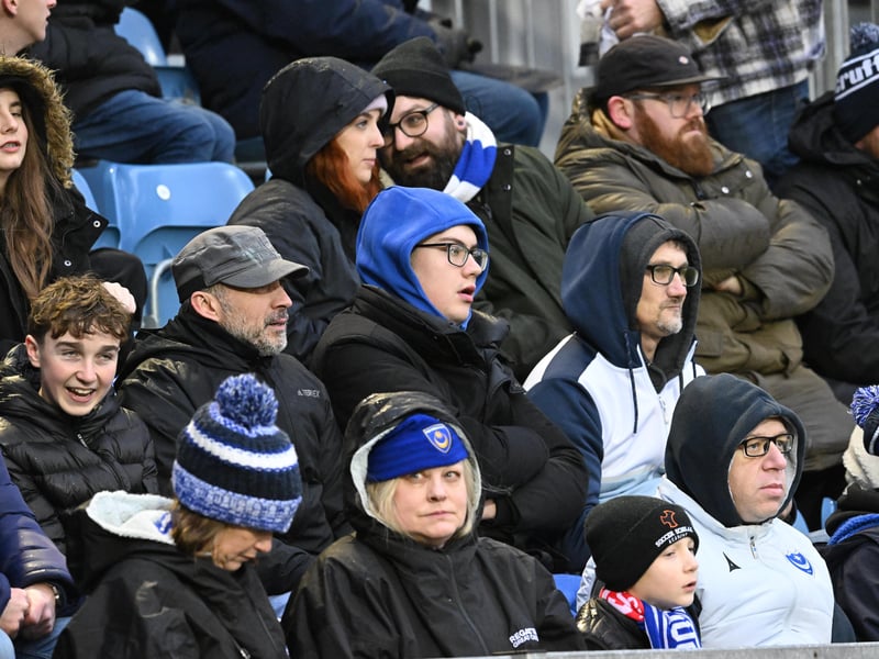 Fratton Park was a sell out as 20,611 supporters were in attendance for Pompey’s FA Cup clash against Arsenal on Sunday.