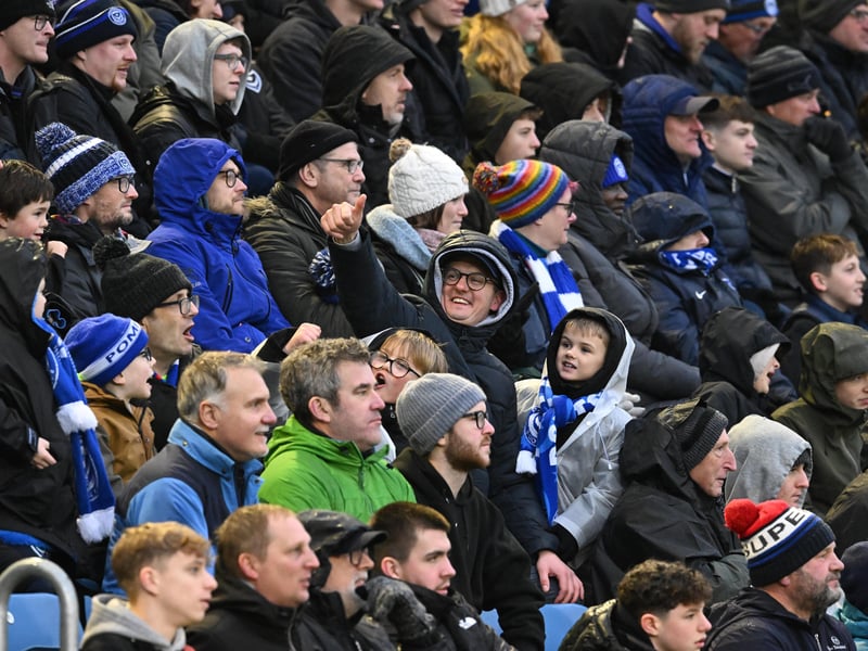 Fratton Park was a sell out as 20,611 supporters were in attendance for Pompey’s FA Cup clash against Arsenal on Sunday.