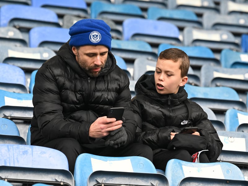 Fratton Park was a sell out as 20,611 supporters were in attendance for Pompey’s FA Cup clash against Arsenal on Sunday.
