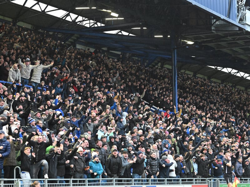Fratton Park was a sell out as 20,611 supporters were in attendance for Pompey’s FA Cup clash against Arsenal on Sunday.
