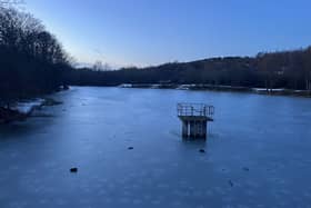 “The ice is thin and starting to melt and likely to break should you go on to it which puts yours and others lives at risk," a police spokesperson said