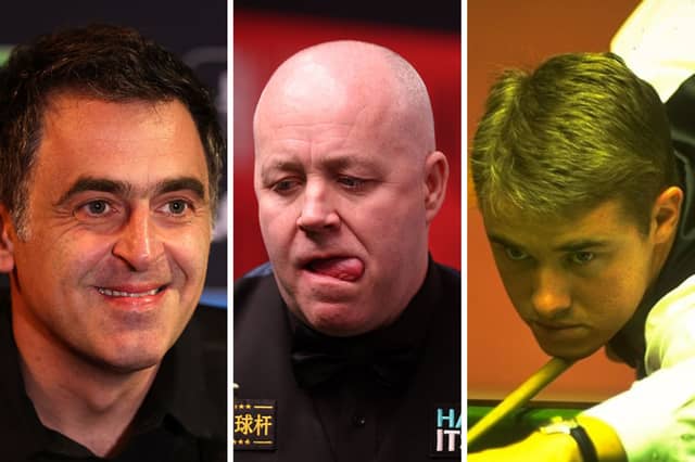 Three of the wealthist snooker players in history.