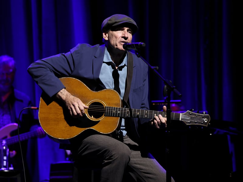 Part of the Castle Concerts series, legendary American singer-songwriter James Taylor will headline Edinburgh Castle on Tuesday, July 14.