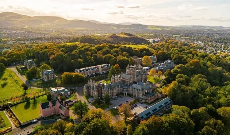 Currently under construction, this £100 million project in Craiglockhart will create 64 homes within seven redeveloped A-listed buildings, alongside 81 new-build homes, on a 51 acre site.