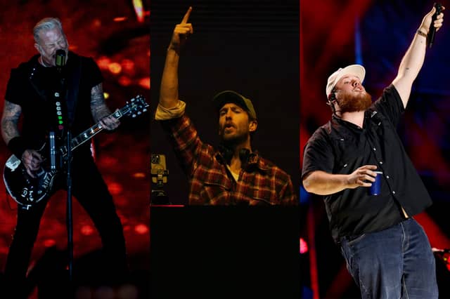 Metallica, Calvin Harris, and Luke Combs all have huge gigs lined up for Scotland in 2026.
