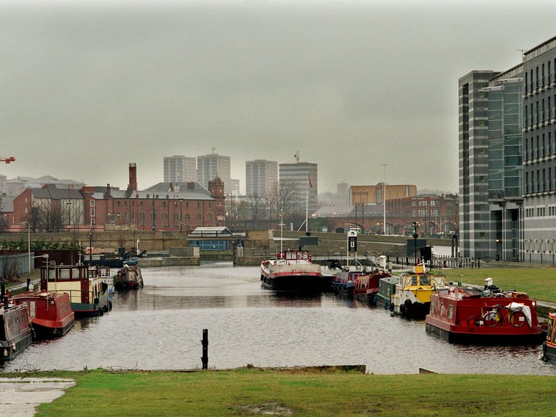Clarence Dock as it looked...