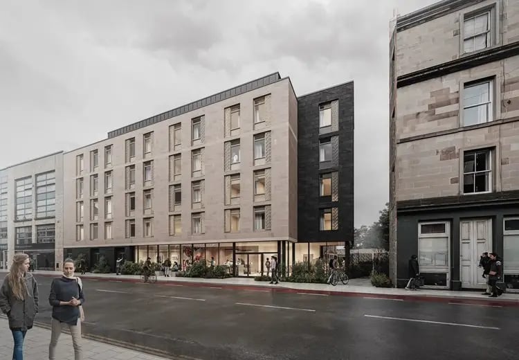 Developers are currently seeking planning approval to build this 174 bed student residence in The Grange.