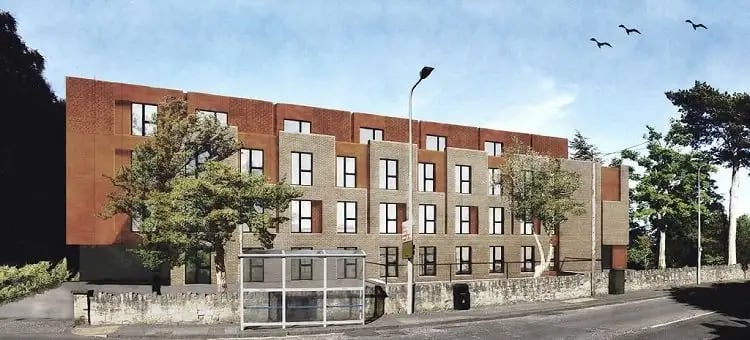 Another Liberton development that has won approval, this one will build a 103 bed student residence. 