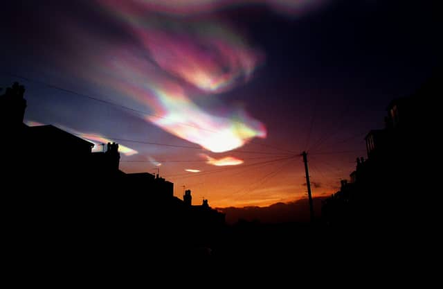 YEP photographer Richard Moran captured these freak cloud conditions on a Friday evening from the back streets of Harehills.