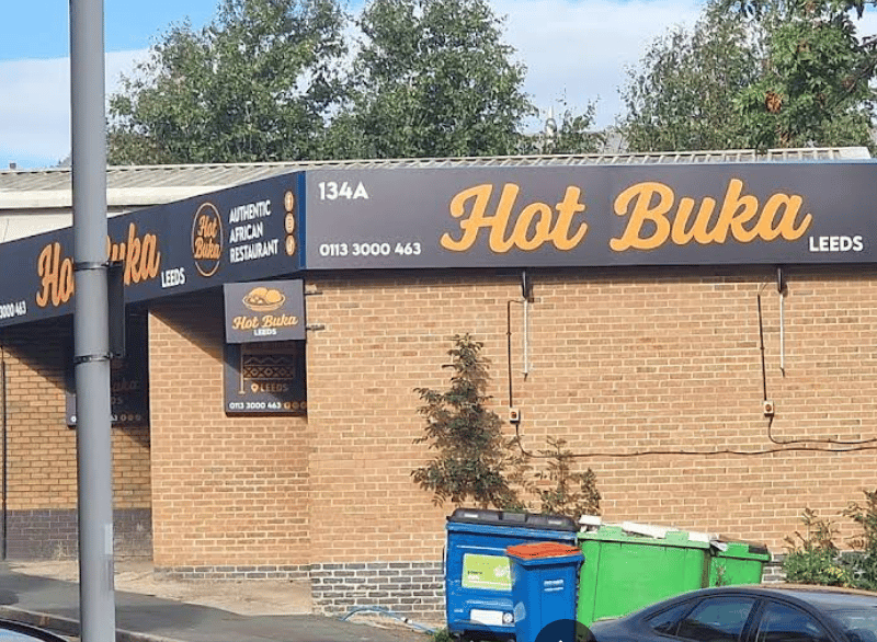 Hot Buka Leeds at 134a Beeston Road, Beeston, was rated on December 5.