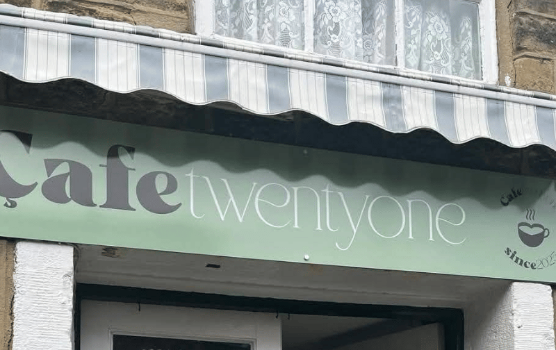 Cafe Twenty One at Ground Floor, 38 New Market, Otley, was rated on December 12.