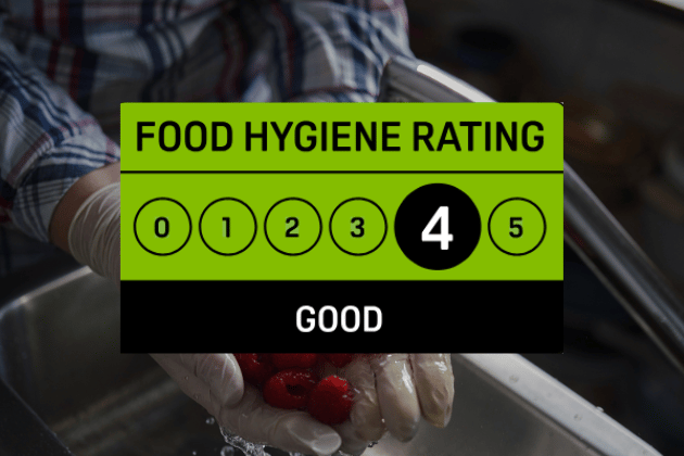 Peshawari Grill House at 69 Lodge Lane, Beeston, was rated on December 5.