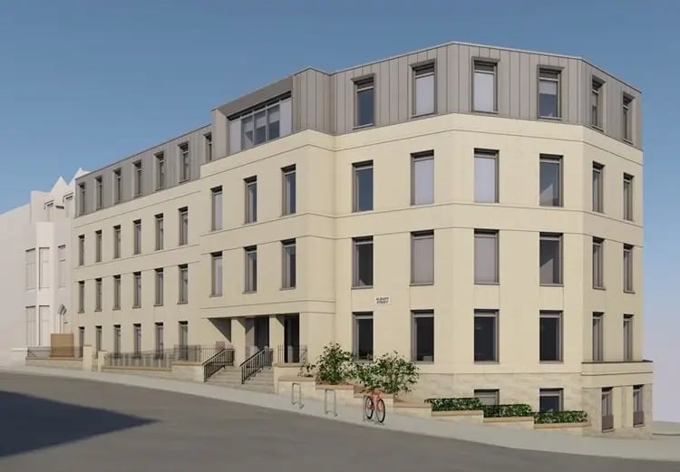 This Broughton development will convert an office building into a hotel with 102 and had had planning permission approved.