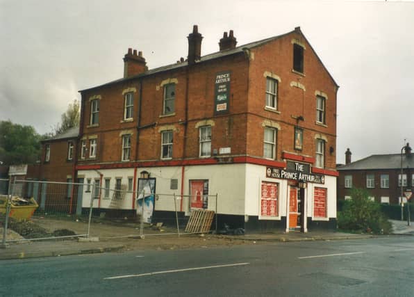 The Prince Arthur on Roundhay Road pictured in the 1990s. This pub has since been demolished and the area redeveloped.